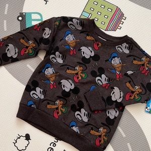 Charcoal color DISNEY sweatshirt